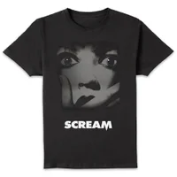 Scream Cover Unisex T-Shirt - Black - undefined undefined