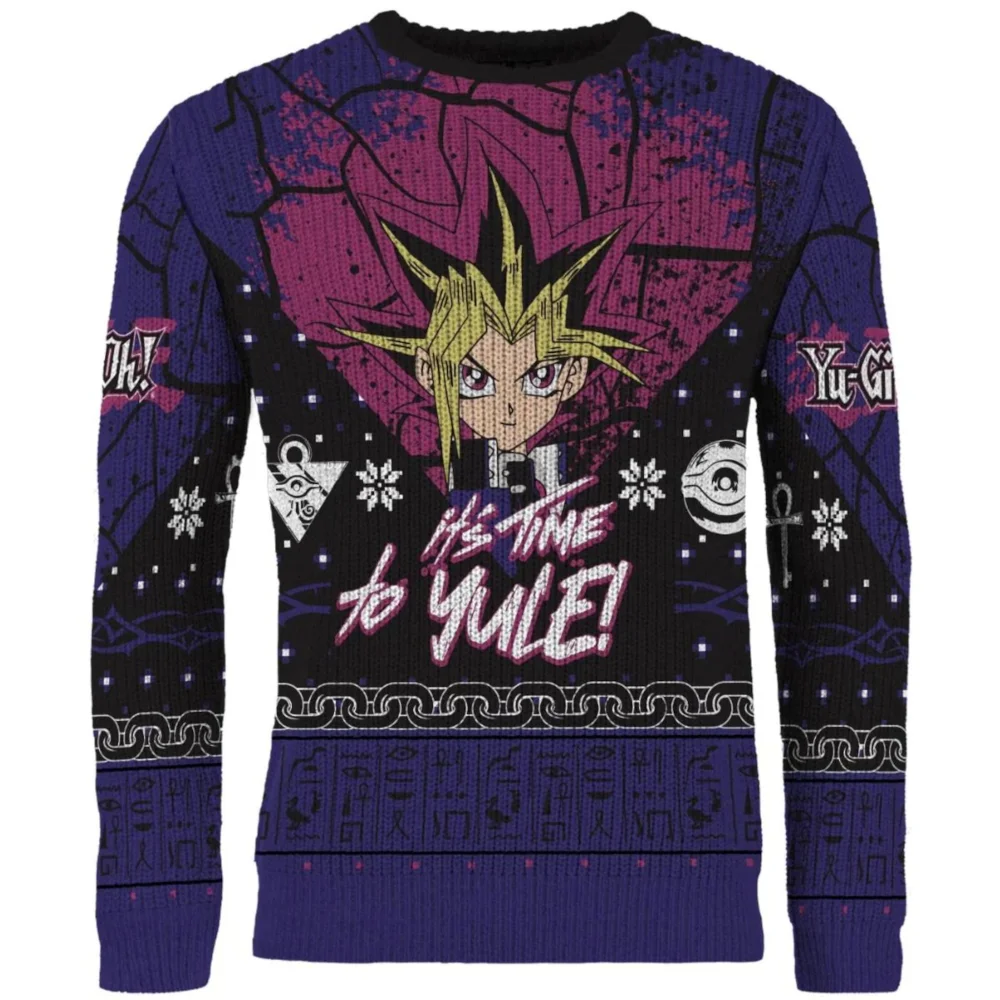 Yu-Gi-Oh! It's Time To Yule! Knitted Christmas Jumper - S Image 1