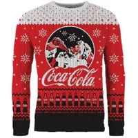 Coca-Cola Holidays Are Coming Knitted Christmas Jumper - undefined undefined