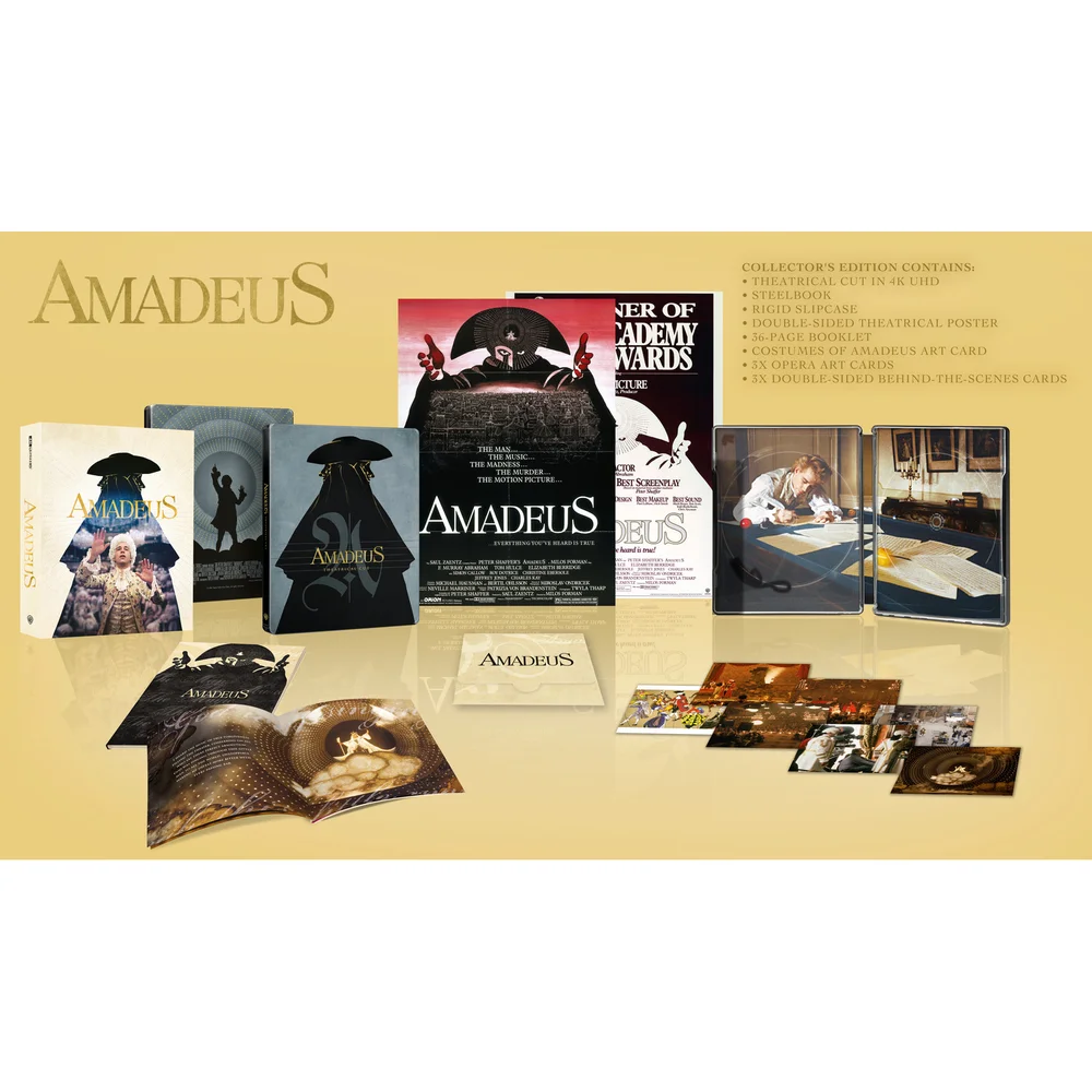Amadeus Collector's Edition 4K Ultra HD Steelbook Image 1