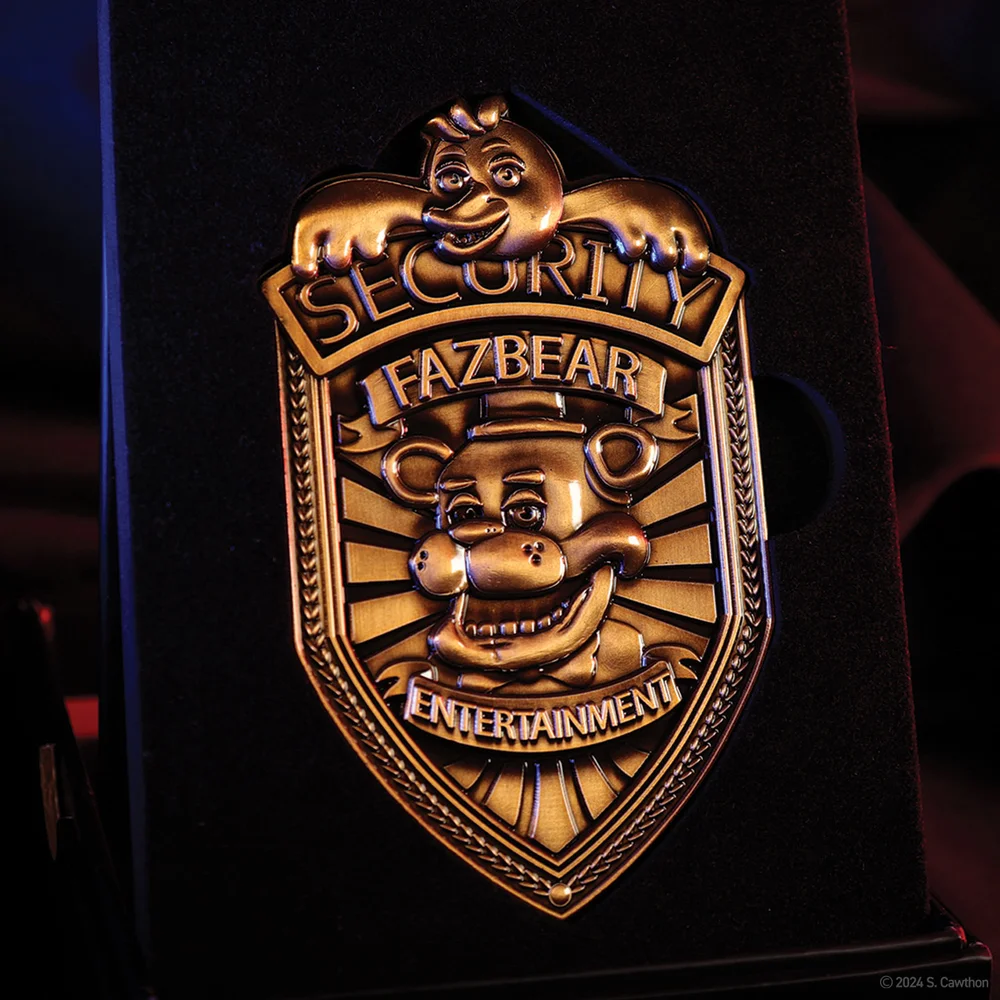 Five Nights at Freddy's Replica Security Badge Image 1