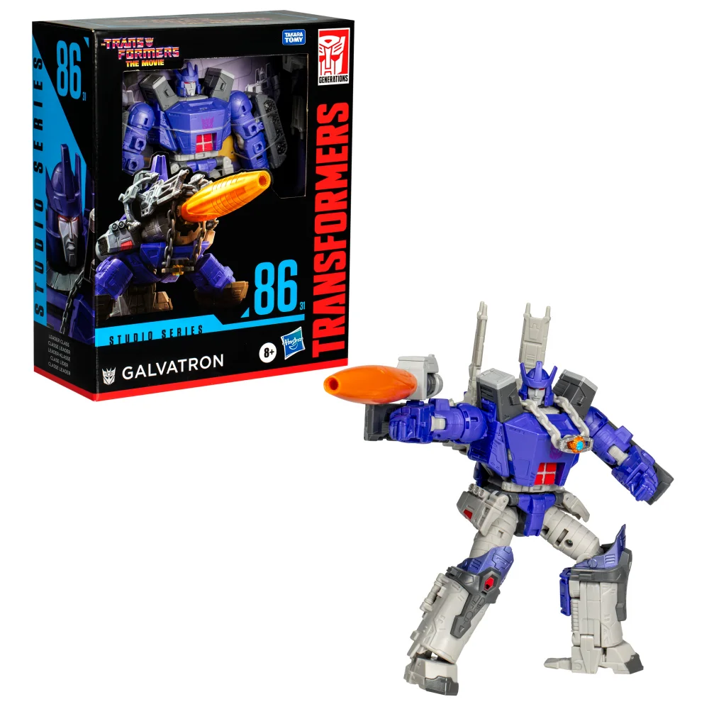 Transformers Studio Series Leader Class The Transformers: The Movie 86-31 Galvatron 8.5” Action Figure, 8+ Image 1