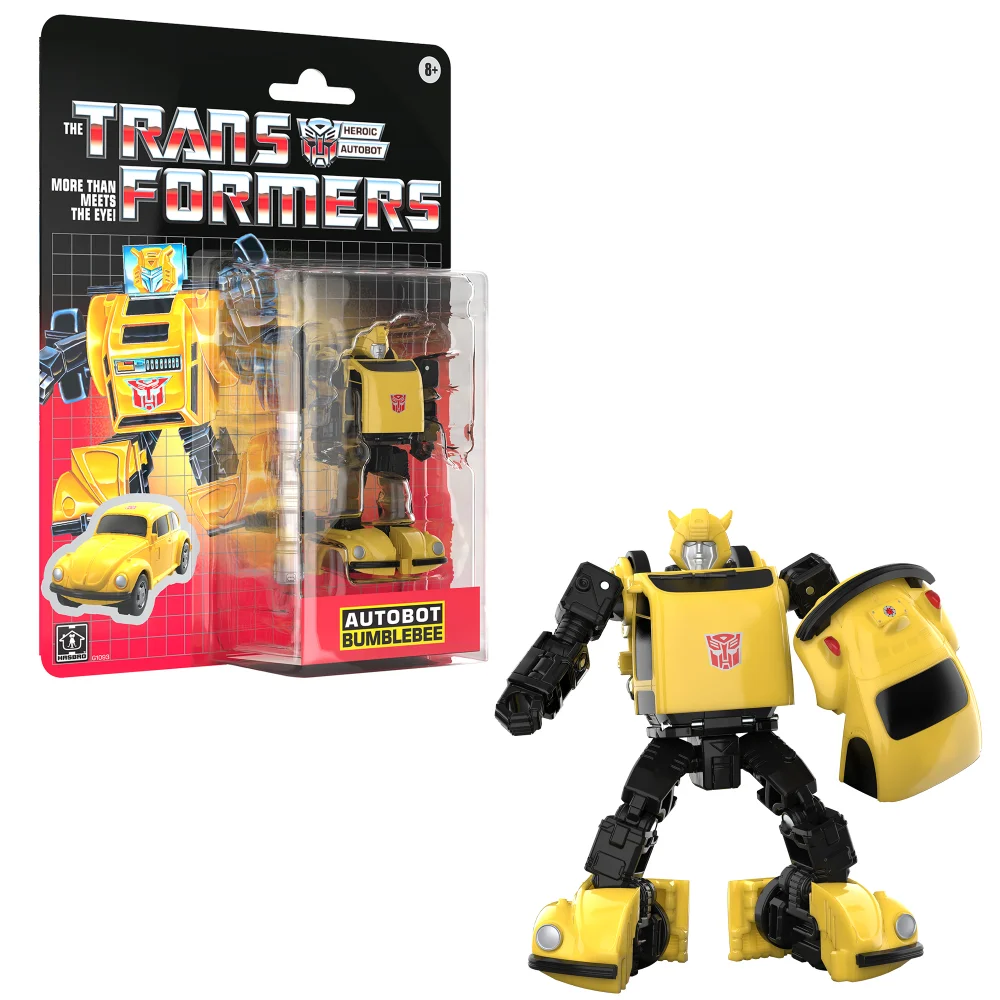 Transformers Toys Retro G1 Autobot Bumblebee (5”) Action Figure Image 1