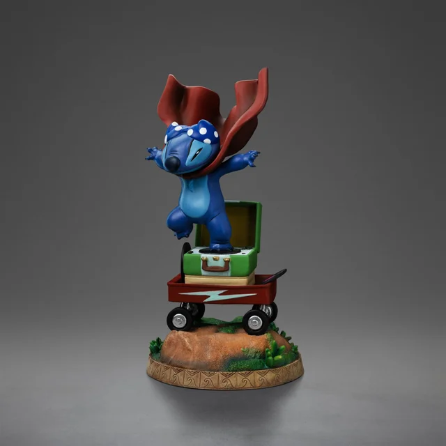 Iron Studios Disney Classics Stitch Laundry Art Scale 1/10 Statue