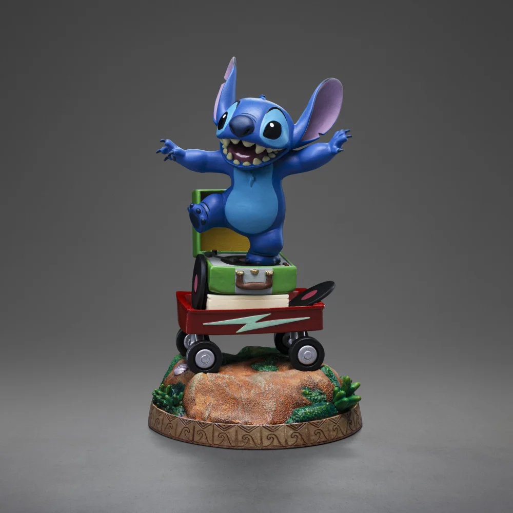 Iron Studios Disney Classics Stitch Art Scale 1/10 Statue Image 1