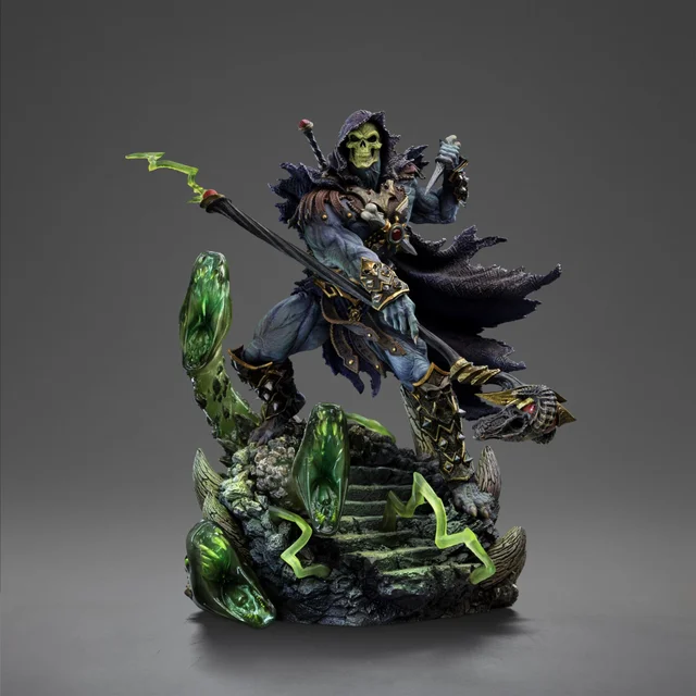 Iron Studios Masters of the Universe Skeletor Unleashed Deluxe Art Scale 1/10 Statue