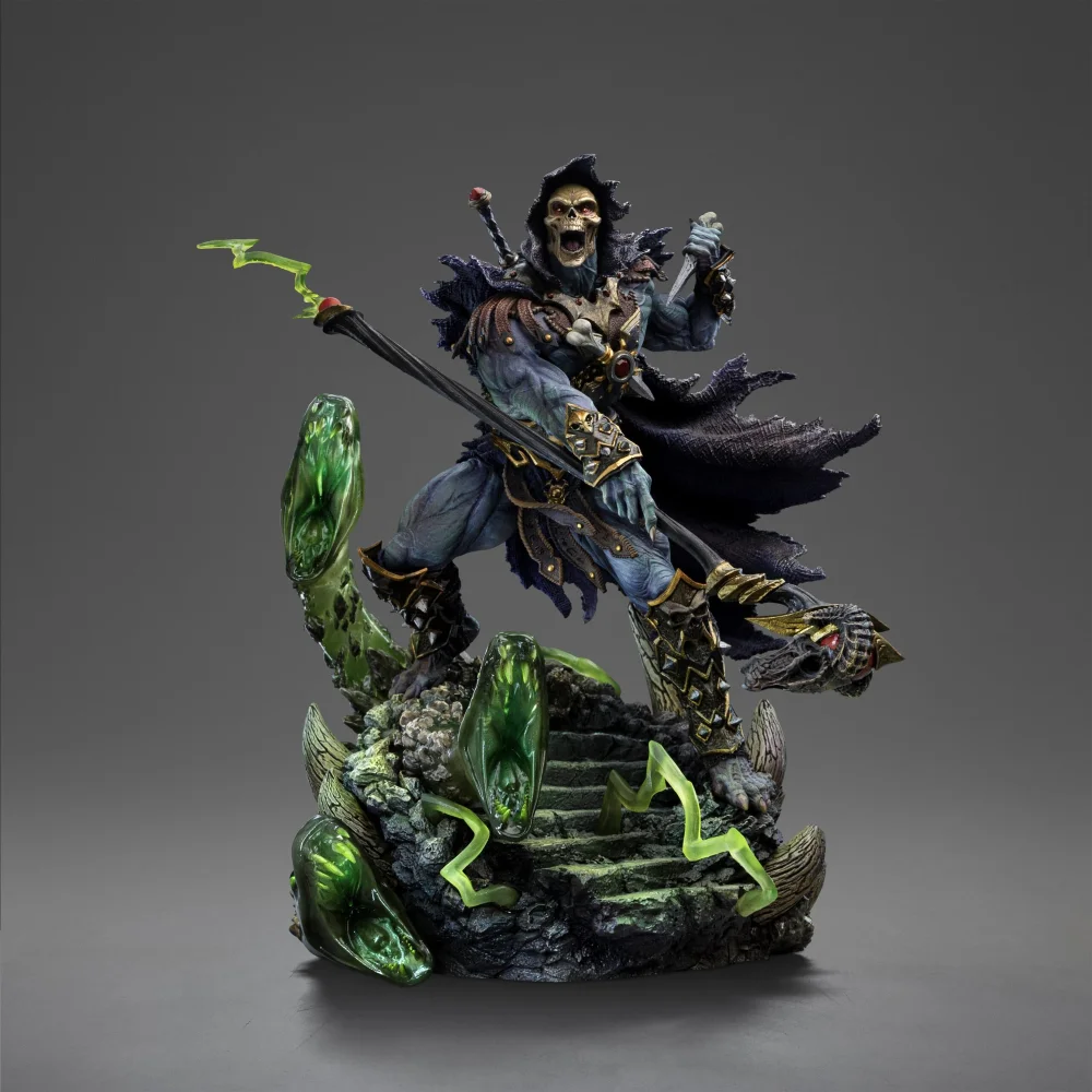 Iron Studios Masters of the Universe Skeletor Unleashed Deluxe Art Scale 1/10 Statue Image 1