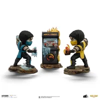 Iron Studios Mortal Kombat Scorpion vs Subzero Arcade Set MiniCo Figure