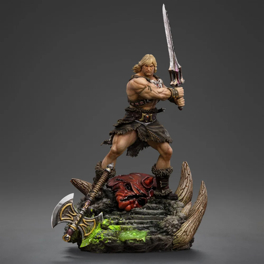Iron Studios Masters of the Universe He-Man Unleashed Art Scale 1/10 Statue Image 1