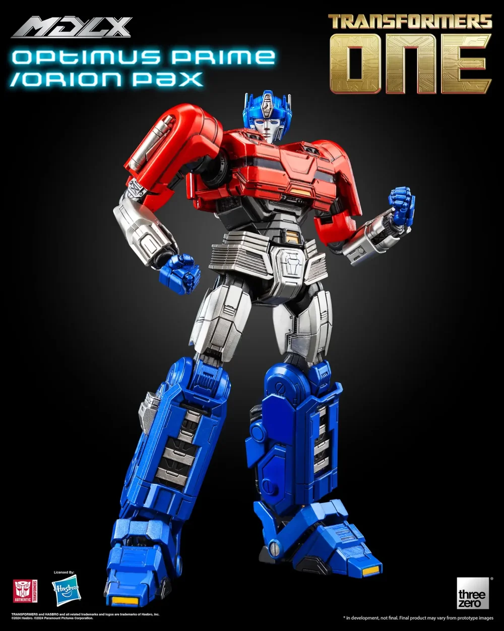 ThreeZero Transformers One MDLX Optimus Prime/Orion Pax Action Figure Image 1