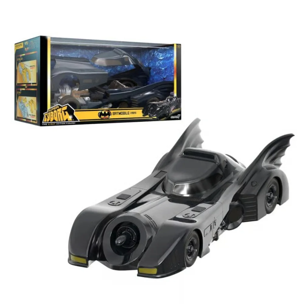 Super7 Batman Super Cyborg 1989 Batmobile Image 1