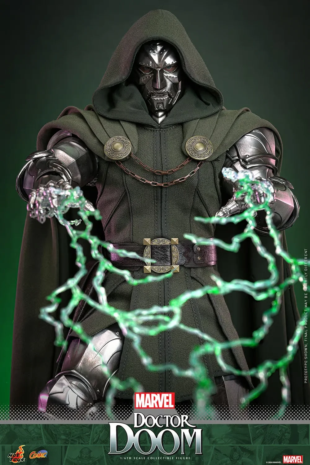 Hot Toys Marvel Doctor Doom 1:6 Scale Collectible Figure Image 1