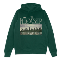 Lord Of The Rings Fellowship Cinematic Hoodie - Green - undefined undefined