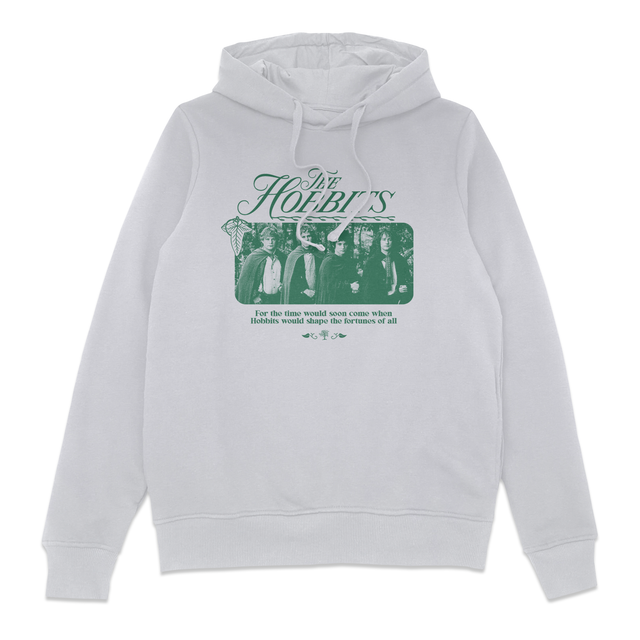 Lord Of The Rings The Hobbits Hoodie - Grey