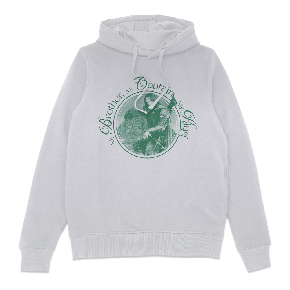 Lord Of The Rings My Captain Hoodie - White - XL Image 1