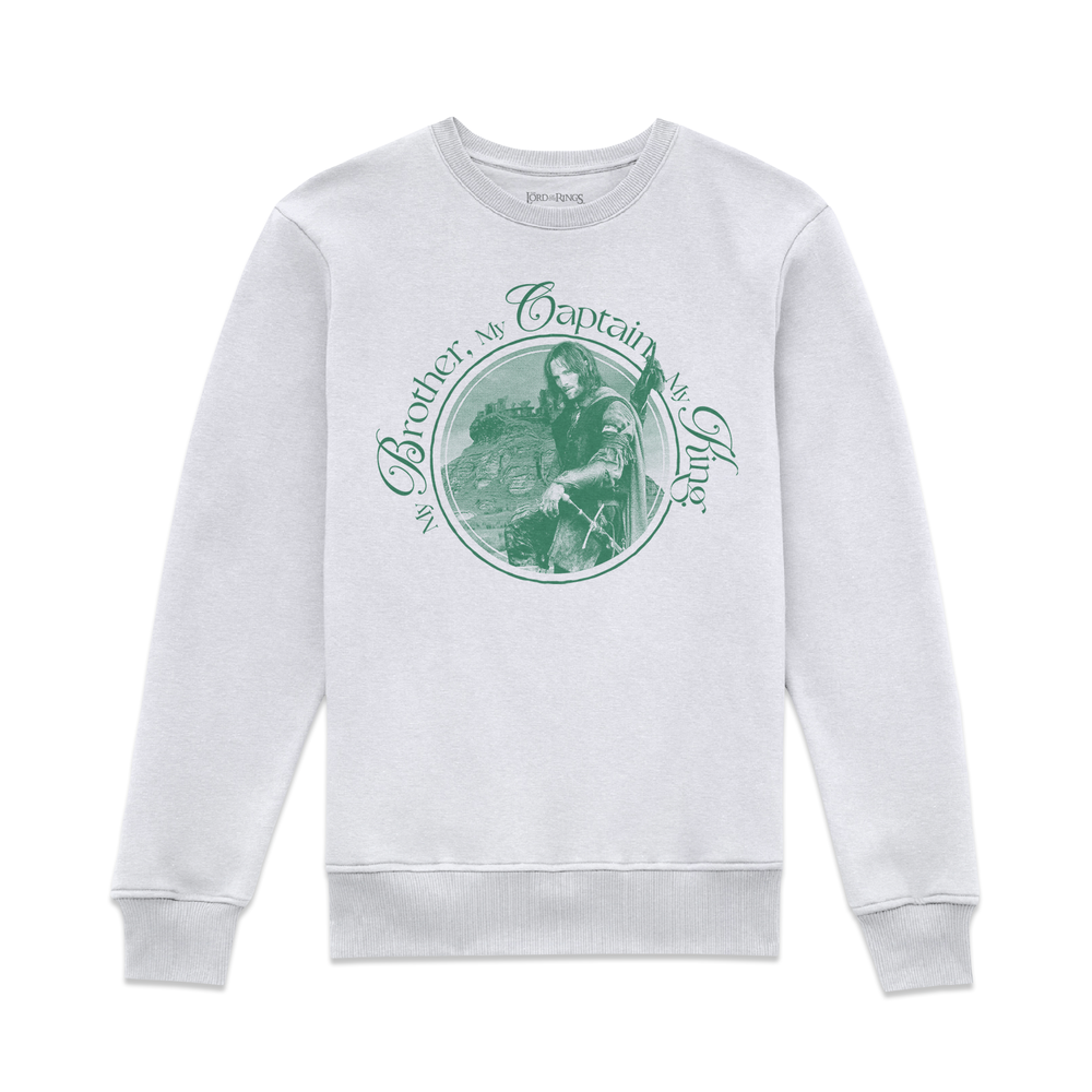Lord Of The Rings My Captain Sweatshirt - White - XL Image 1