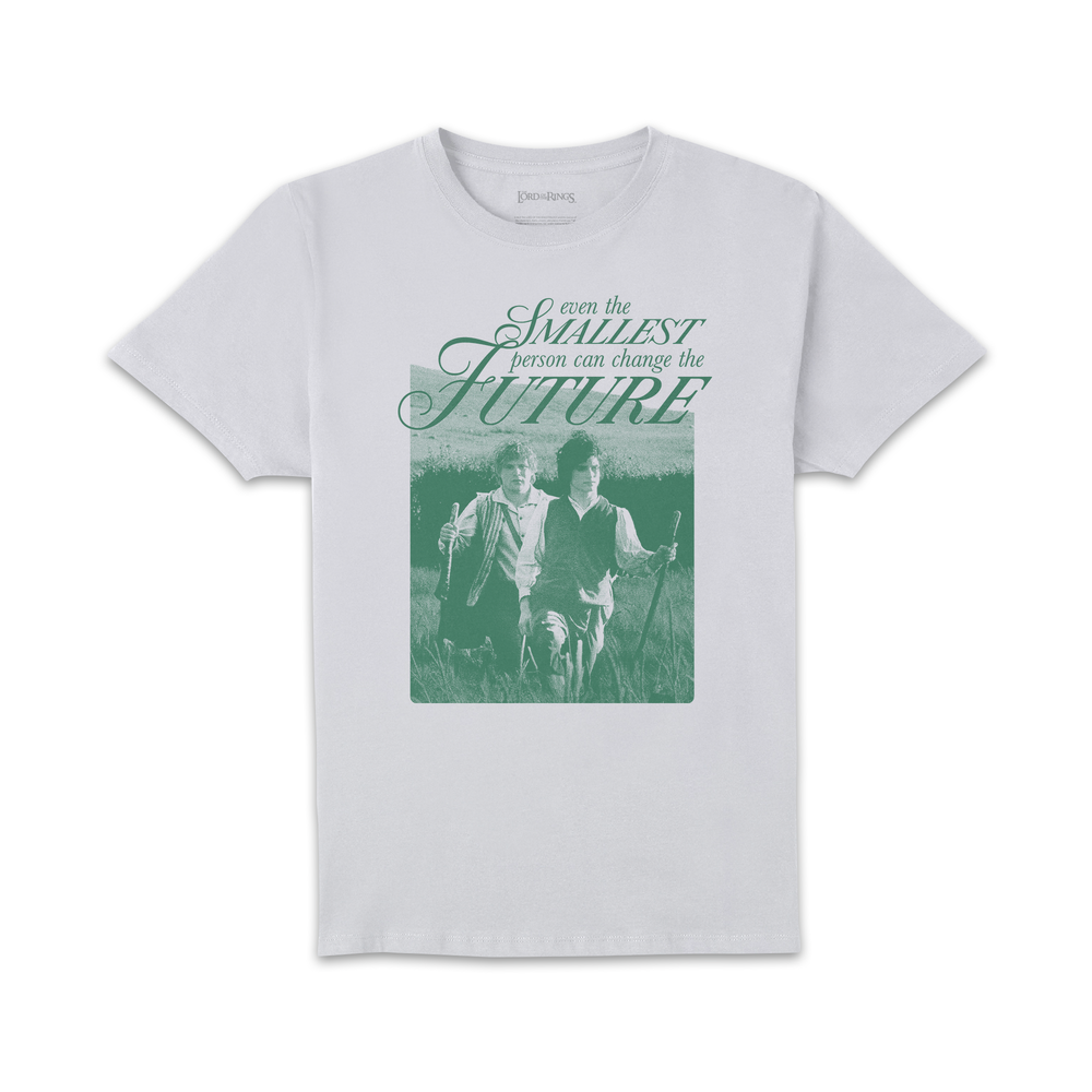 Lord Of The Rings Small Person Unisex T-Shirt - White - XXL Image 1