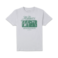 Lord Of The Rings The Hobbits Unisex T-Shirt - White - undefined undefined