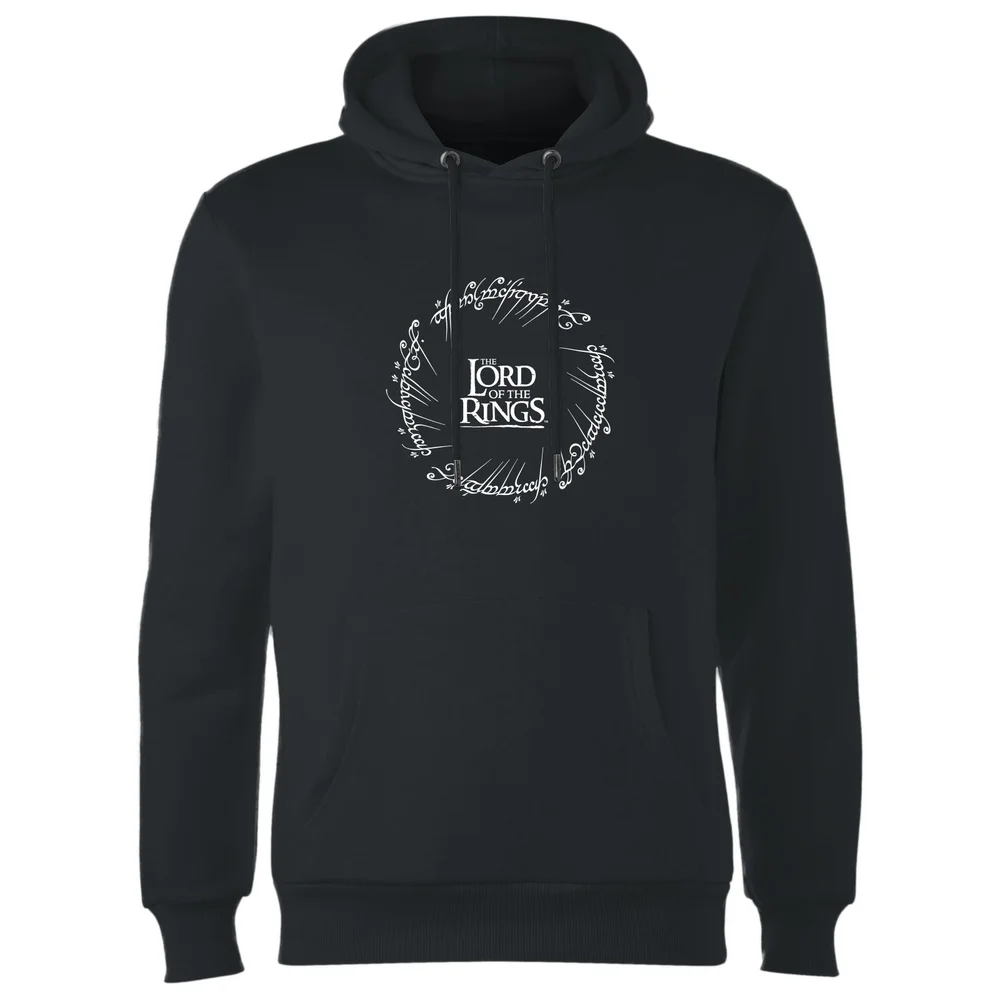 Lord Of The Rings Hoodie - Black - M Image 1