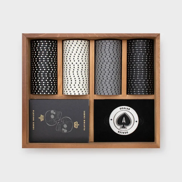 DEAD MAN’S HAND Iron & Glory Premium Poker Set