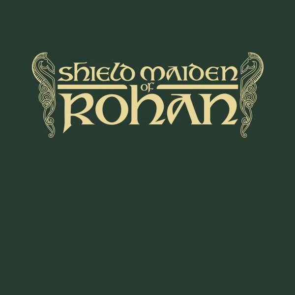 Lord Of The Rings The War of Rohirrim Sheild Maiden Of Rohan Hoodie - Green