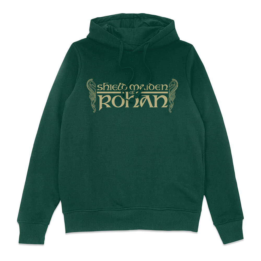 Lord Of The Rings The War of Rohirrim Sheild Maiden Of Rohan Hoodie - Green - XL Image 1