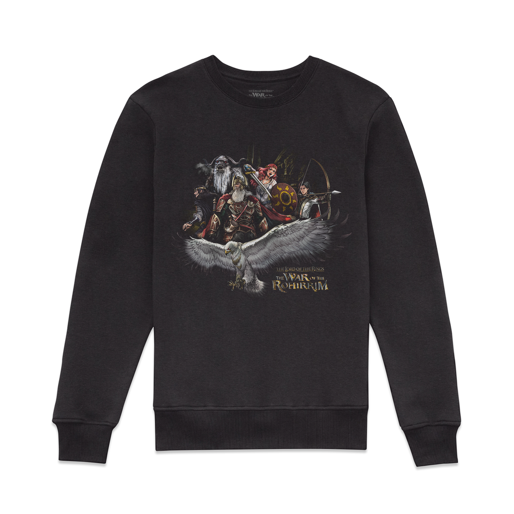 Lord Of The Rings The War of Rohirrim Cinematic Composition Sweatshirt - Black - XL Image 1