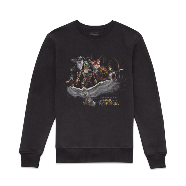Lord Of The Rings The War of Rohirrim Cinematic Composition Sweatshirt - Black