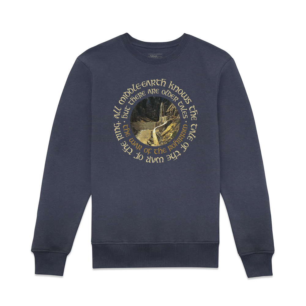 Lord Of The Rings The War of Rohirrim Older Tales Sweatshirt - Navy - 4XL Image 1