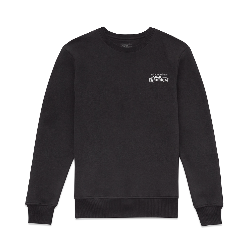 Lord Of The Rings The War of Rohirrim Sigils Sweatshirt - Black - XS Image 1