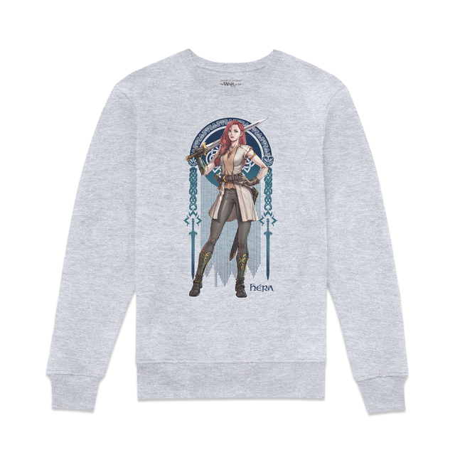 Lord Of The Rings The War of Rohirrim Hera Pose Sweatshirt - Grey
