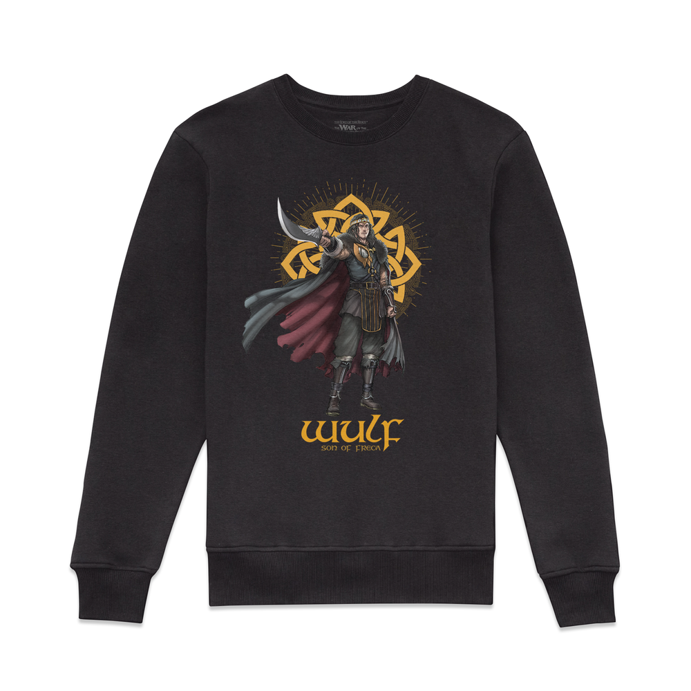 Lord Of The Rings The War of Rohirrim Wulf Pose Sweatshirt - Black - XXL Image 1