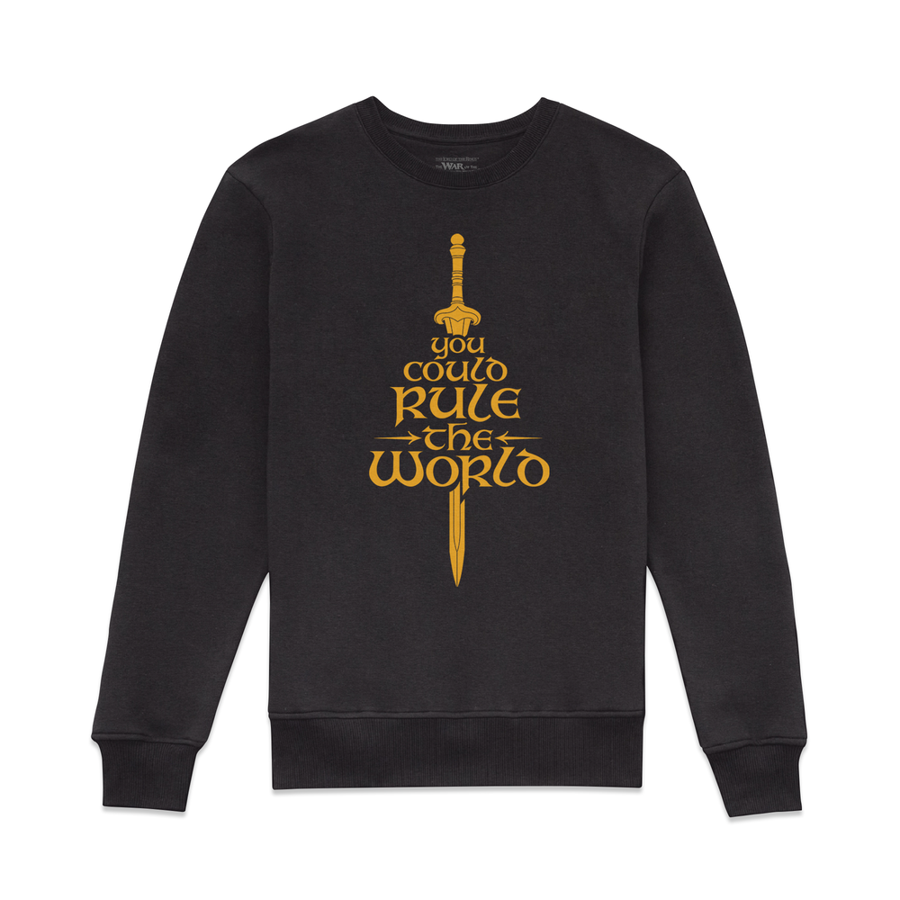 Lord Of The Rings The War of Rohirrim Rule The World Sweatshirt - Black - XXL Image 1