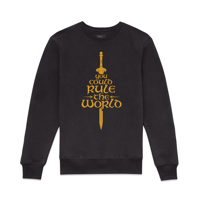Lord Of The Rings The War of Rohirrim Rule The World Sweatshirt - Black