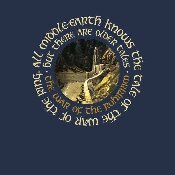 Lord Of The Rings The War of Rohirrim Older Tales Unisex T-Shirt - Navy