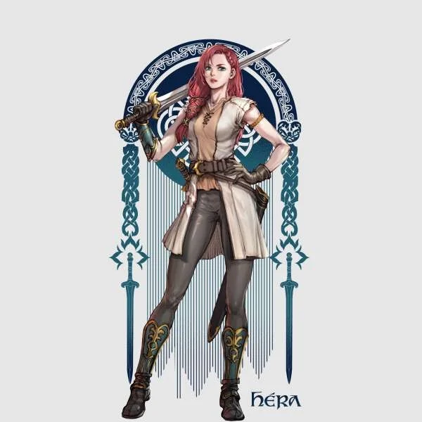 Lord Of The Rings The War of Rohirrim Hera Pose Unisex T-Shirt - Grey