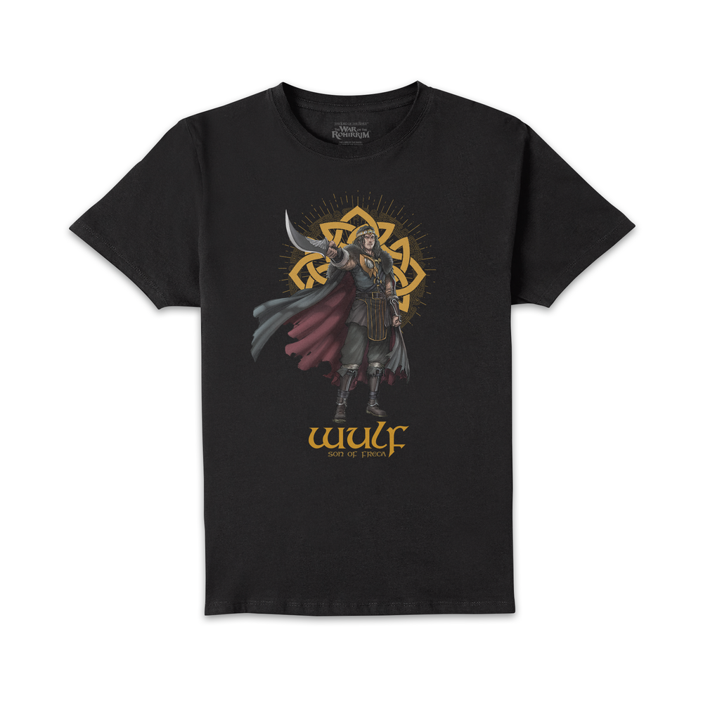 Lord Of The Rings The War of Rohirrim Wulf Pose Unisex T-Shirt - Black - XXL Image 1