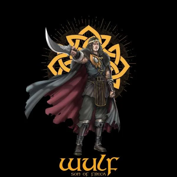 Lord Of The Rings The War of Rohirrim Wulf Pose Unisex T-Shirt - Black