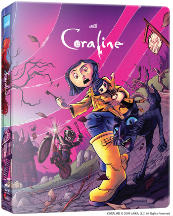 Coraline - Limited Edition 4K Ultra HD & Blu-ray Steelbook