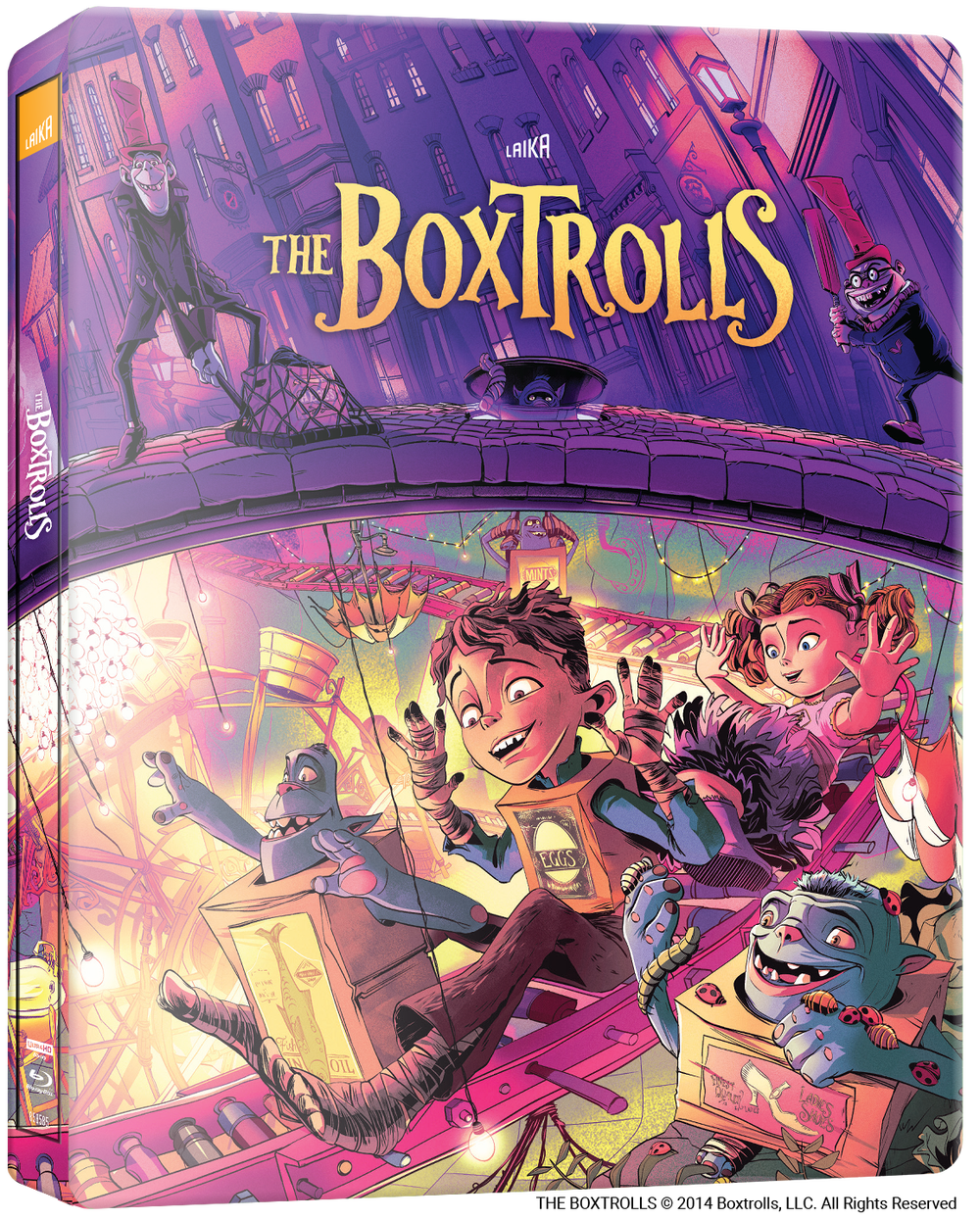 The BoxTrolls - Limited Edition 4K Ultra HD & Blu-ray Steelbook Image 1