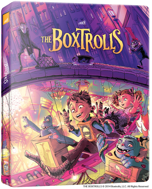 The BoxTrolls - Limited Edition 4K Ultra HD & Blu-ray Steelbook
