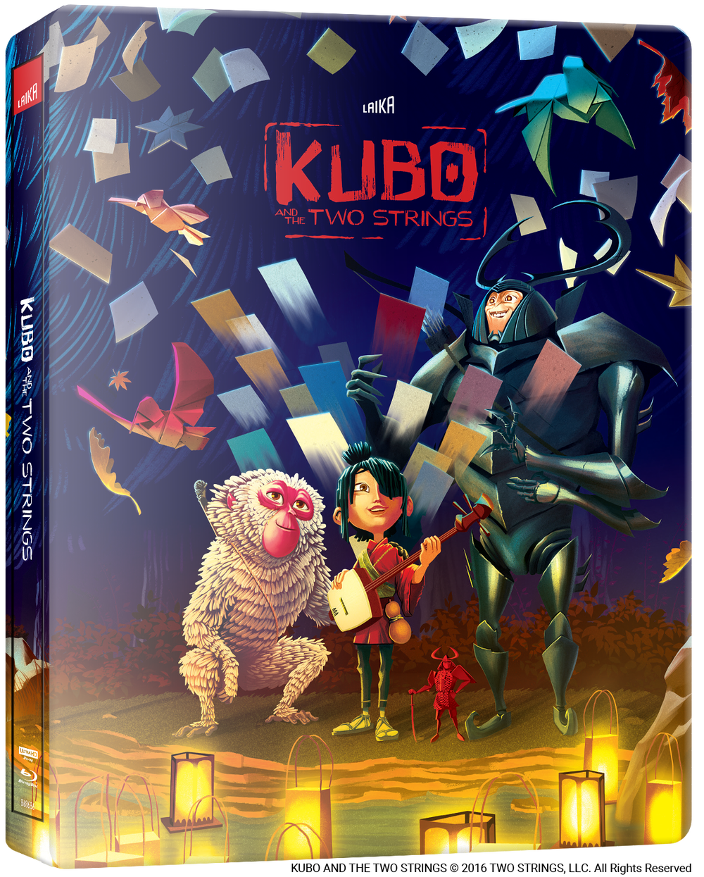 Kubo and the Two Strings - Limited Edition 4K Ultra HD & Blu-ray Steelbook Image 1