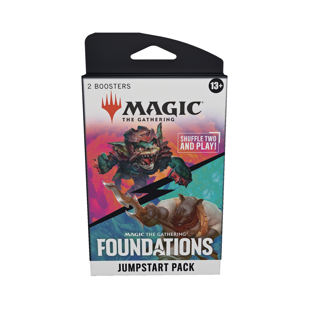 Magic: The Gathering Foundations Jumpstart Booster 2-Pack Image 1