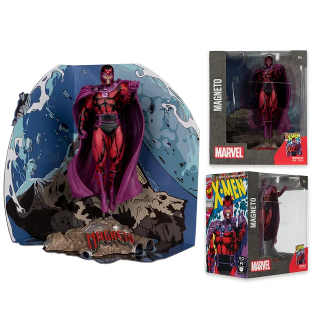 Marvel Magneto 1:10th Scale Collectible with Scene (X-Men #1) McFarlane Toys