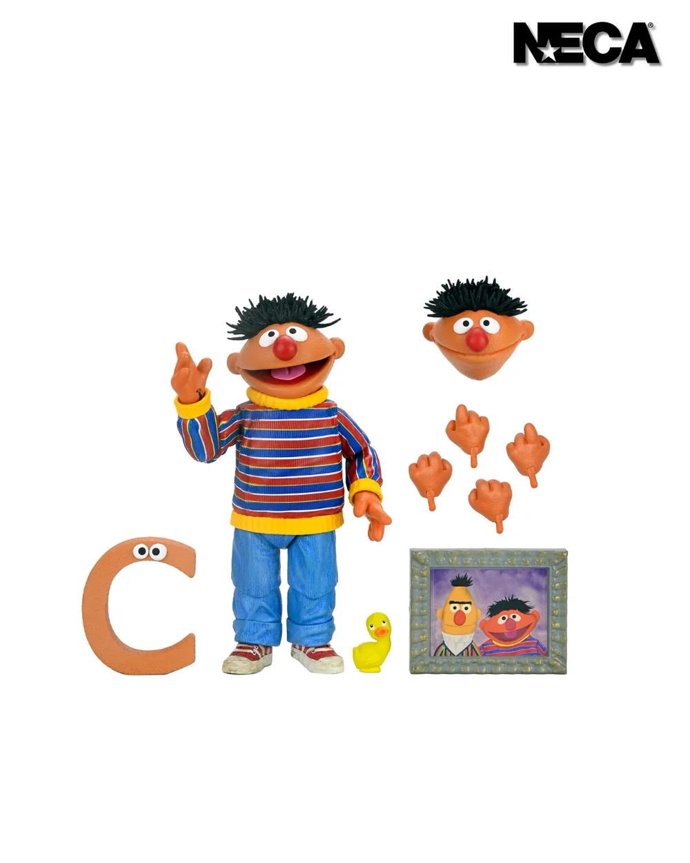 NECA - SESAME STREET ERNIE ULTIMATE 7 INCH SCALE ACTION FIGURE Image 1