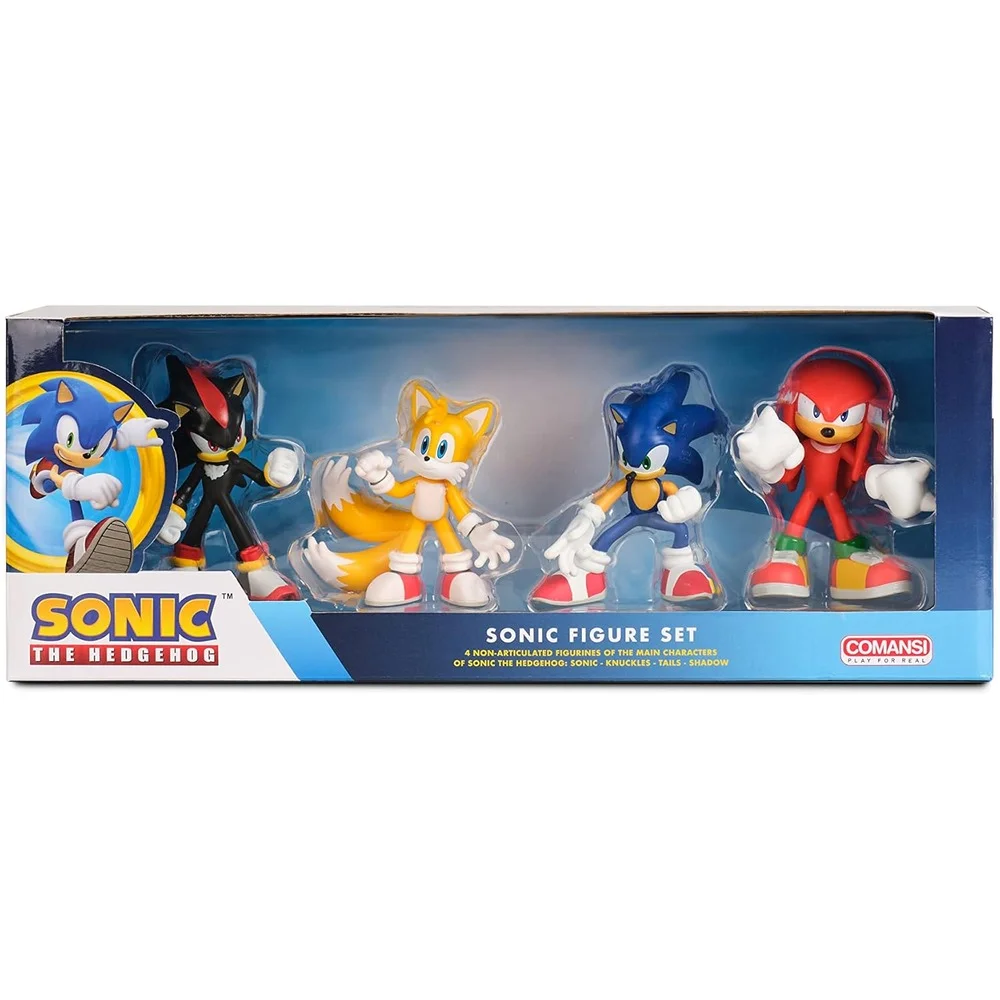 Sonic Gift Box Set 4 Figurines Image 1