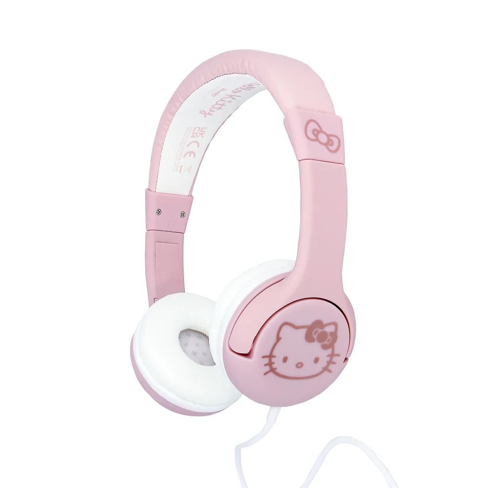 HELLO KITTY ROSE GOLD CHILDREN'S HEADPHONES Image 1