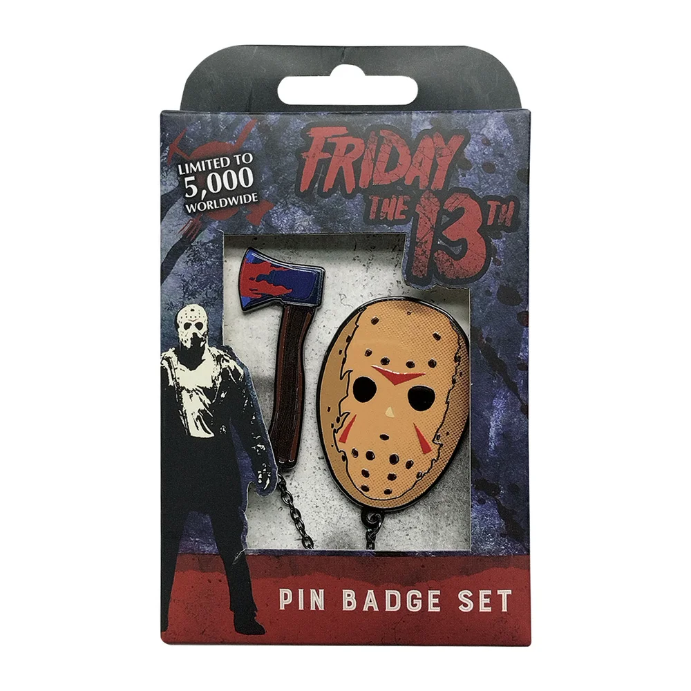 Friday 13th Pin Badge Set Image 1
