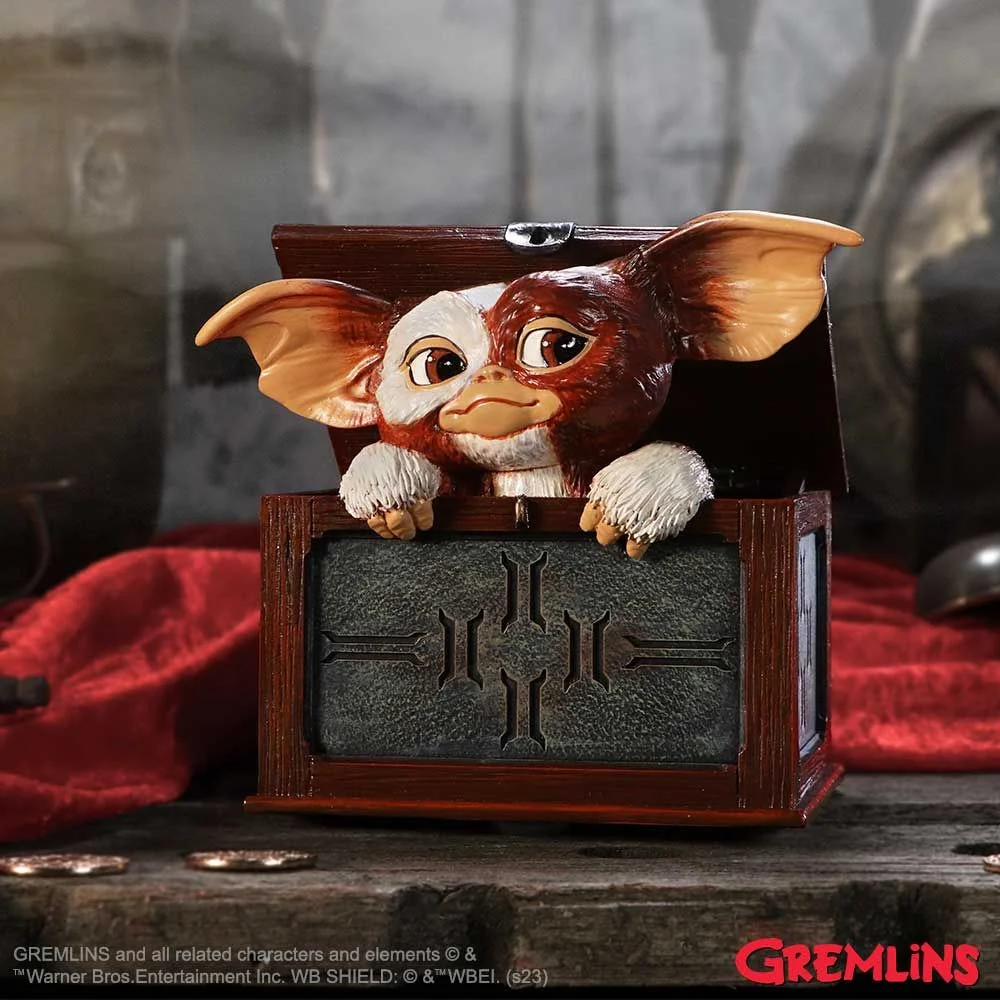 Officially Licensed Gremlins Gizmo in a Box Figurine 12.5cm Image 1