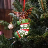 Gremlins Mohawk in Stocking Hanging Ornament 12cm - undefined undefined